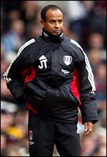 Fulham boss Jean Tigana