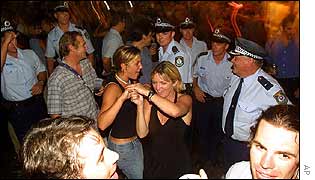 Street party in Sydney, Australia