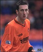 Dundee United striker David Winters