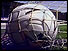 Football in net