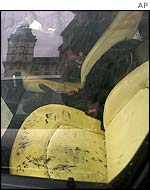 Police have been examining Mr Besseghir's car