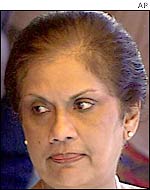President Chandrika Kumaratunga