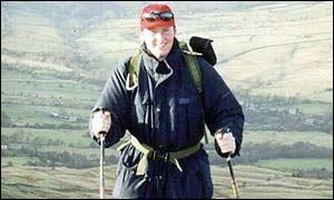 Andrew Cooney in training