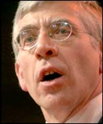 British Foreign Secretary Jack Straw