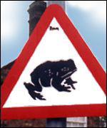 Toad sign
