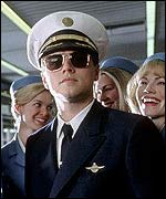 Leonardo DiCaprio in Catch Me If You Can