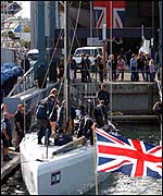 GBR Challenge's base in Auckland. Photo: Rick Tomlinson