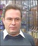 Gun shop owner, Martin Bale