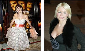 Kelly Brook and Denise Van Outen