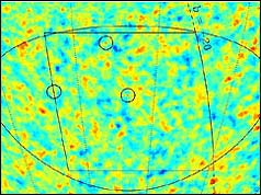 Microwave map of the cosmos