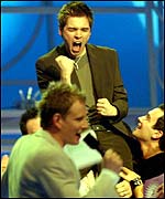 David Sneddon wins Fame Academy