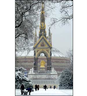 The Albert Memorial and Royal Albert Hall