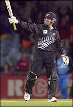 Astle reaches a hundred against England