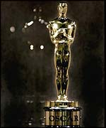 An Oscar statuette