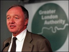 Photo of the Mayor of London Ken Livingstone