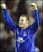 Everton's teenage superstar Wayne Rooney