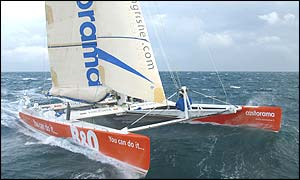 The crew are hoping to beat the current race record of 64 days - Copyright Jacques Vapillon