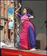 Indian dancer at London festival
