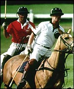 The Prince of Wales and James Hewitt