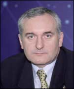 Ireland's Prime Minister, Bertie Ahern