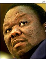 MDC leader Morgan Tsvangirai 