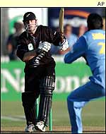 Scott Styris batting in Hamilton