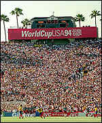 The Rose Bowl, home of the 1994 World Cup Final