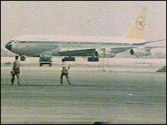 Hijacked Lufthansa plane