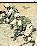 US troops in Afghanistan