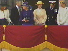 Members of the royal family including Duchess of York, Duchess of Kent and Prince & Princess Michael