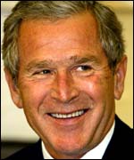 President George W Bush