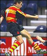 Murray McDowell in action with Partick Thistle