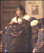 One of the 'cartoneros'