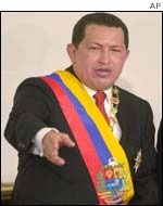 President Hugo Chavez