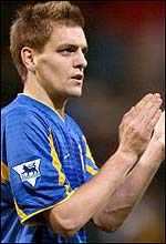 Leeds defender Jonathan Woodgate