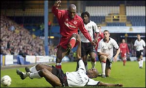 Djetou tackles Geremi