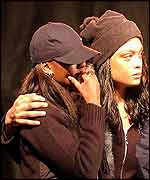 Friends and relatives gather