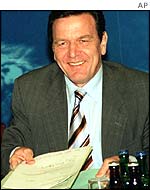 Gerhard Schroeder in 1998