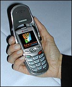 Mobile phone prototype developed by Immersion