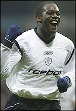 Bolton striker Michael Ricketts