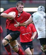 Dafydd Jones does not make the back-row