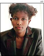 Somalian refugee and VVD candidate Ayaan Hirsi Ali 