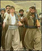 Kurd rebel guerrillas