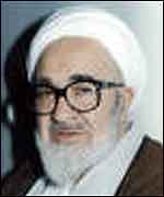 Ayatollah Hussain-Ali Montazeri (Iranian TV)