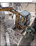 Israeli army destroy house in old city of Jerusalem