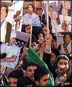 Pro-Gaddafi demonstration in Tripoli