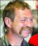 Jove Bose, French anti-globalisation protester, arriving in Porto Alegre on Tuesday