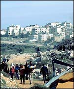 Jewish settlement of Bet El near Ramallah