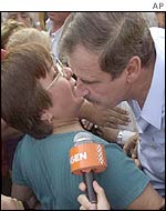 Vicente Fox visiting Colima