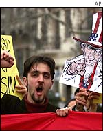 Anti-US protest in Turkey